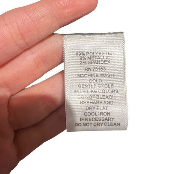 NWT! Spense glittery wrap dress. Size medium - Picture 4 of 10